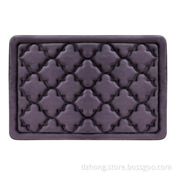 Leicht zu trocknen Memory Foam Badematte